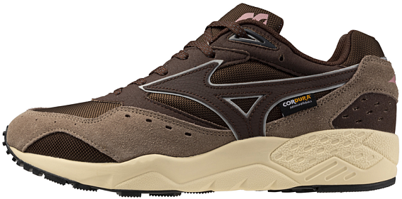 Кроссовки Mizuno Contender Cordura Chicory Coffee/Harbor Mist/Fos - Фото 2 большая