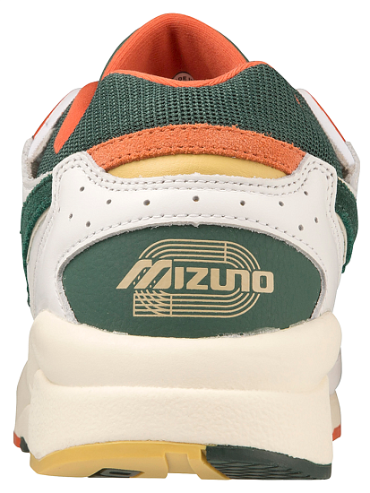 Кроссовки Mizuno Sky Medal Swhte/Bisgreen/Mecaorng - Фото 4 большая