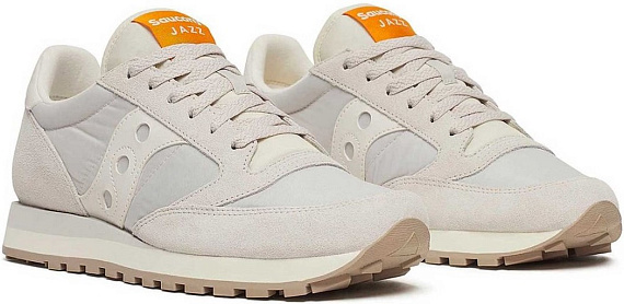 Кроссовки Saucony Jazz Original Grey/Tofu - Фото 2 большая