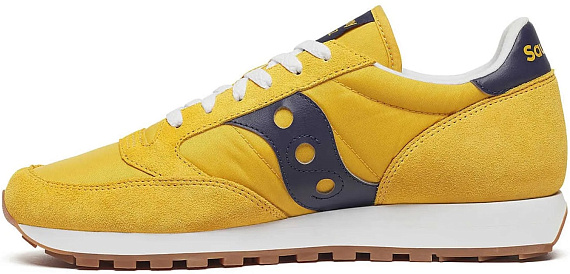 Кроссовки Saucony Jazz Original Yellow/Navy - Фото 3 большая