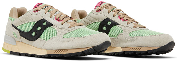 Кроссовки Saucony Shadow 5000 Beige/Green - Фото 4 большая