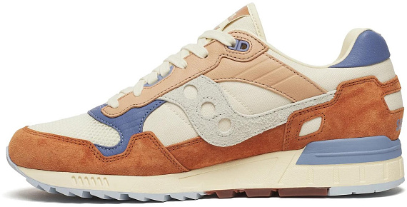 Кроссовки Saucony Shadow 5000 Light Beige/Rust - Фото 3 большая