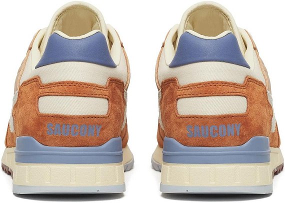 Кроссовки Saucony Shadow 5000 Light Beige/Rust - Фото 4 большая