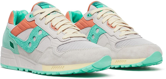 Кроссовки Saucony Shadow 5000 Dove/Teal - Фото 2 большая