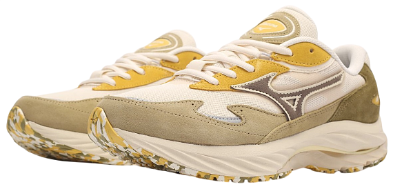 Кроссовки Mizuno Wave Rider Beta Cedar/Major Brown/Cloud Cream - Фото 5 большая