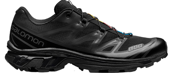 Кроссовки Salomon XT-6 ADV Black/Black/Phantom - Фото 1 большая