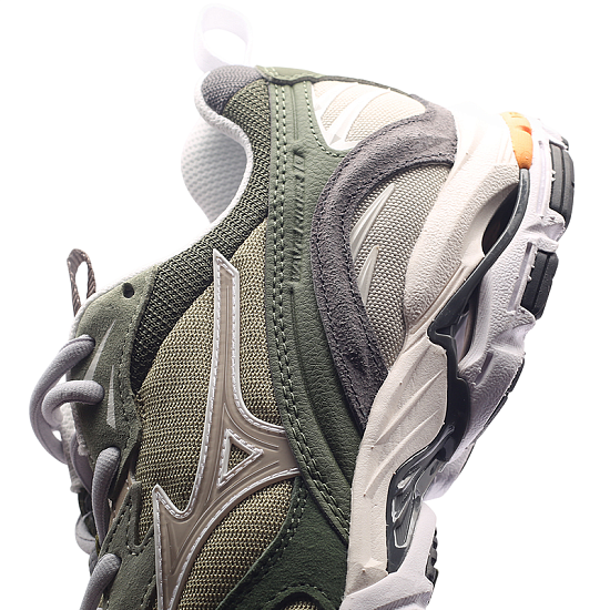 Кроссовки Mizuno Wave Rider 10 Cedar/Papyrus/SnowWhite - Фото 2 большая