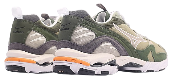 Кроссовки Mizuno Wave Rider 10 Cedar/Papyrus/SnowWhite - Фото 4 большая