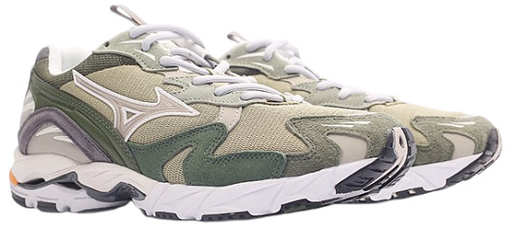 Кроссовки Mizuno Wave Rider 10 Cedar/Papyrus/SnowWhite - Фото 6 большая