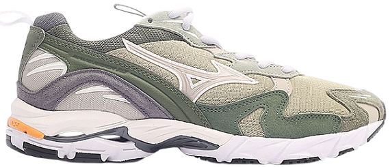 Кроссовки Mizuno Wave Rider 10 Cedar/Papyrus/SnowWhite - Фото 1 большая