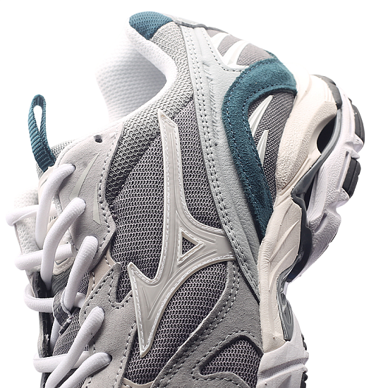 Кроссовки Mizuno Wave Rider 10 IronGate/LRock/SWhite - Фото 2 большая