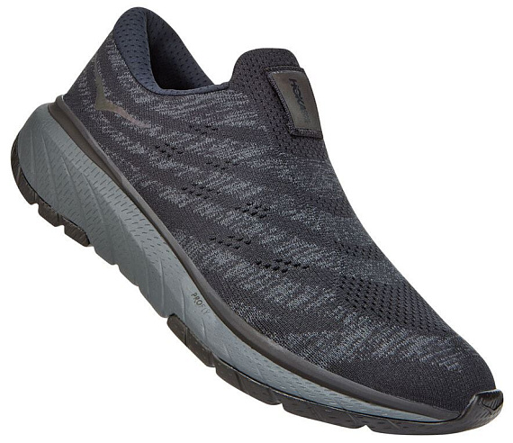 Кроссовки мужские Hoka Cavu 3 Slip Black/Dark Shadow - Фото 1 большая
