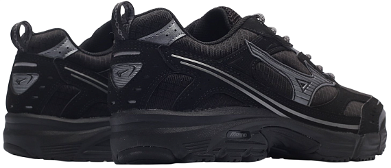 Кроссовки Mizuno Mxr Tech Black/Metallic Gray - Фото 3 большая