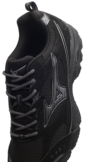Кроссовки Mizuno Mxr Tech Black/Metallic Gray - Фото 5 большая