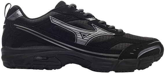 Кроссовки Mizuno Mxr Tech Black/Metallic Gray - Фото 1 большая