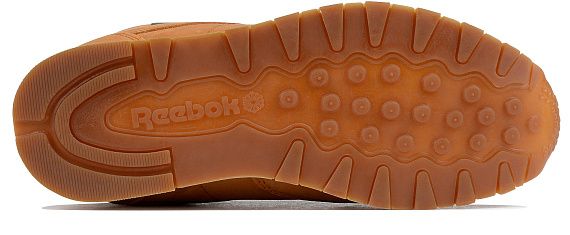 Кроссовки мужские Reebok Cl Lthr Mid Gtx-Thin L-Brown - Фото 6 большая