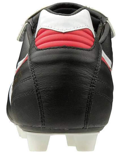 Бутсы Mizuno Morelia Ii Japan Black/White/Chinese Red - Фото 4 большая