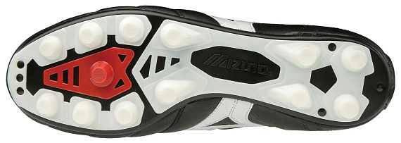 Бутсы Mizuno Morelia Ii Japan Black/White/Chinese Red - Фото 5 большая