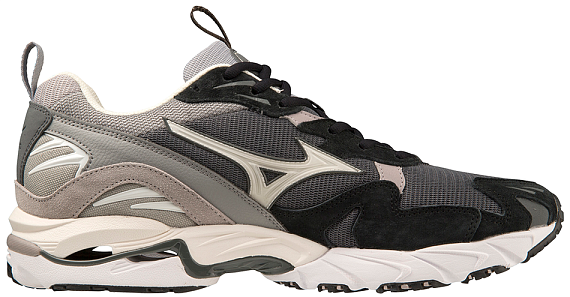 Кроссовки Mizuno Wave Rider 10 Premium DarkShad/SnowWhte/OpalGr - Фото 4 большая