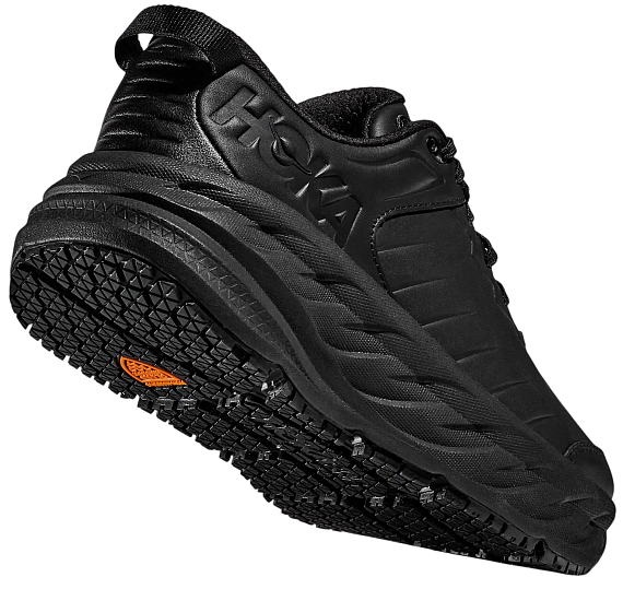 Кроссовки мужские Hoka Bondi Sr Black/Black - Фото 4 большая