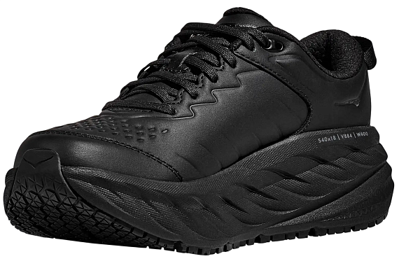 Кроссовки мужские Hoka Bondi Sr Black/Black - Фото 5 большая