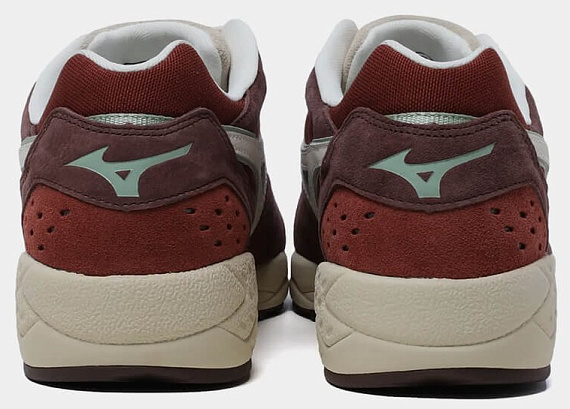 Кроссовки Mizuno Contender Chic Coff/Pristine/Cappucino - Фото 8 большая