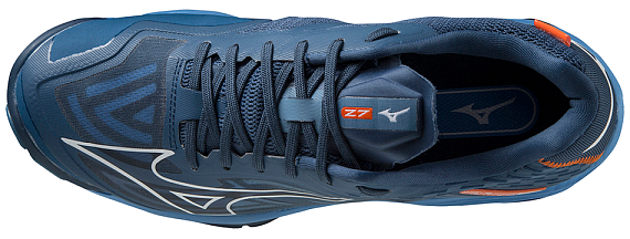 Кроссовки Mizuno Wave Lightning Z7 DarkDenim/White/BlueJasper - Фото 2 большая