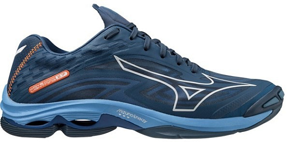 Кроссовки Mizuno Wave Lightning Z7 DarkDenim/White/BlueJasper - Фото 1 большая