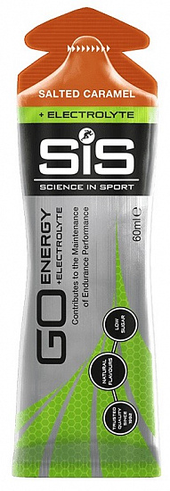 Гель SIS Go Energy + Electrolyte 60 мл Соленая карамель - Фото 1 большая