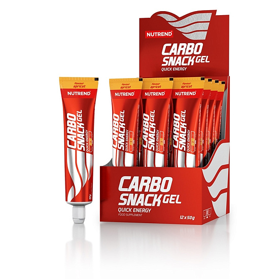 Энергетический гель Nutrend Carbosnack туба 50 г Абрикос - Фото 1 большая