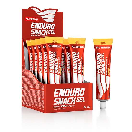 Энергетический гель Nutrend EnduroSnack туба 75г Абрикос - Фото 1 большая