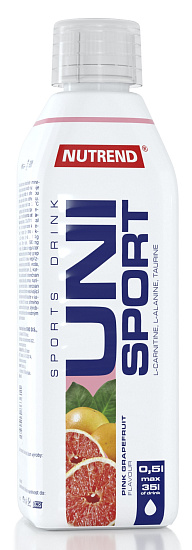Напиток-изотоник Nutrend Unisport 1000 мл Розовый грейпфрут - Фото 1 большая
