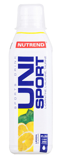 Напиток-изотоник Nutrend Unisport бутылка 500мл Лимон - Фото 1 большая