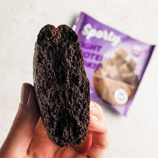 Печенье Sporty Двойной шоколад 40г - Фото 3 большая