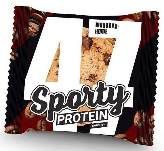 Печенье Sporty Шоколад-Кофе 60г - Фото 1 большая