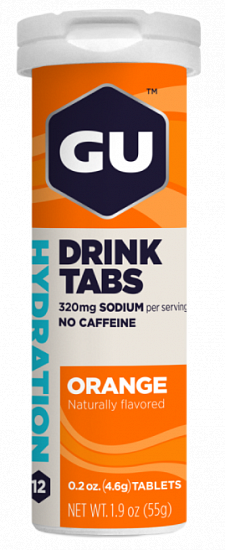 Напиток Изотонический В Таблетках Gu Hydration Drink Tabs Апельсин - Фото 1 большая