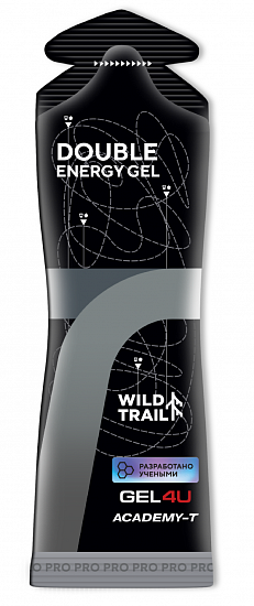 Гель энергетический GEL4U Double Energy 75 г - Фото 1 большая