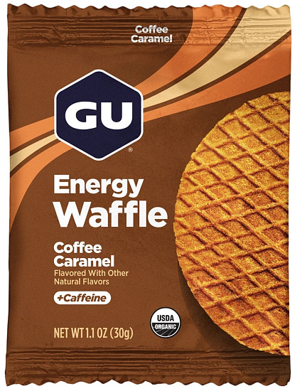 Вафли GU Energy Stroopwafel Кофе-карамель - Фото 1 большая