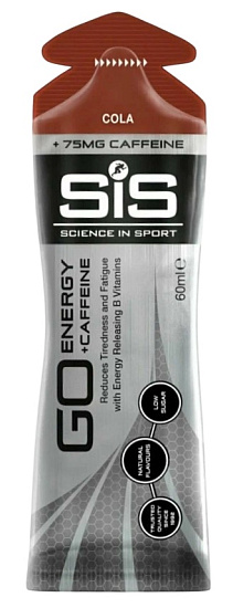 Гель SIS Go Energy+Caffeine 60мл Кола - Фото 1 большая