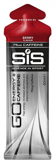 Гель SIS Go Energy+Caffeine 60мл Ягоды - Фото 1 большая