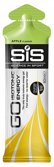 Гель SIS Go Isotonic Energy 60мл Яблоко  - Фото 1 большая