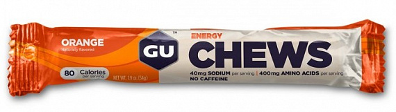 Конфеты жевательные GU Energy Chews Апельсин - Фото 1 большая