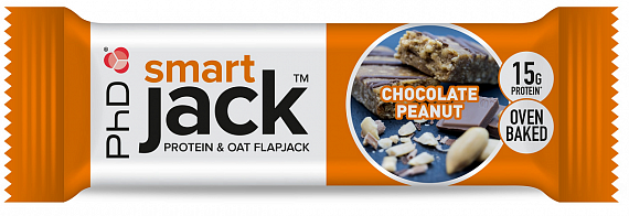Протеиновый батончик PhD SmartJack Bar Шоколад/Арахис 60 г - Фото 1 большая