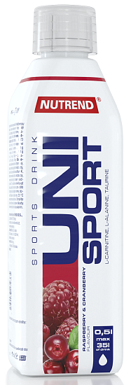 Концентрат Nutrend Unisport Малина-брусника 500 мл - Фото 1 большая