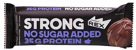 Батончик Protein Rex протеиновый Шоколадный 100г - Фото 1 большая