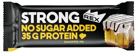 Батончик Protein Rex протеиновый Баноффи Пай 100г - Фото 1 большая