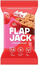Печенье Protein Rex овсяное протеиновое Флэпджек Клюквенное 60г