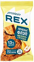 Печенье Protein Rex овсяное протеиновое Флэпджек Яблочно-Грушевое 60г
