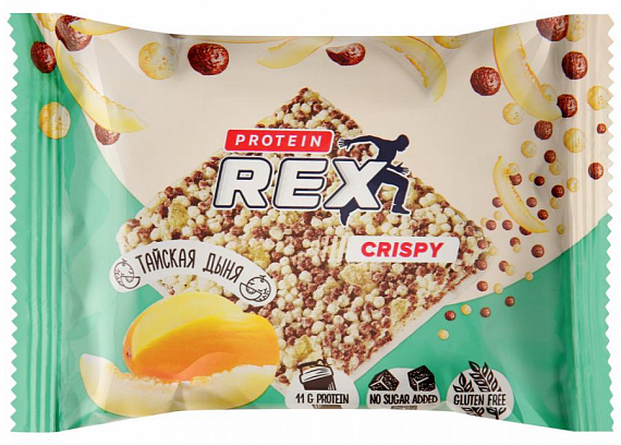 Хлебцы Protein Rex протеино-злаковые Тайская Дыня 55г - Фото 1 большая