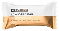 Батончик R.A.W. Life Low Carb Крем-Брюле 35г